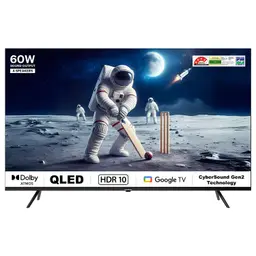 Experience cinematic entertainment with the Blaupunkt 50-inch QLED TV (2025). Featuring 4K Ultra HD resolution, HDR10, and vibrant QLED display, it brings every detail to life. Powered by Android TV with built-in voice assistant, it offers seamless streaming, while 60W speakers with Dolby Atmos deliver powerful, immersive audio.